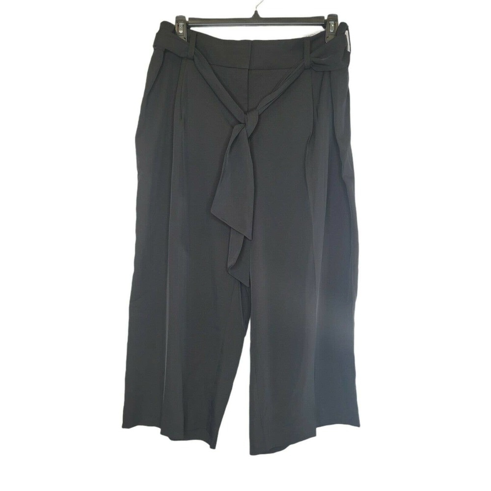 Alfani Loose Waist Tie Cropped Slacks